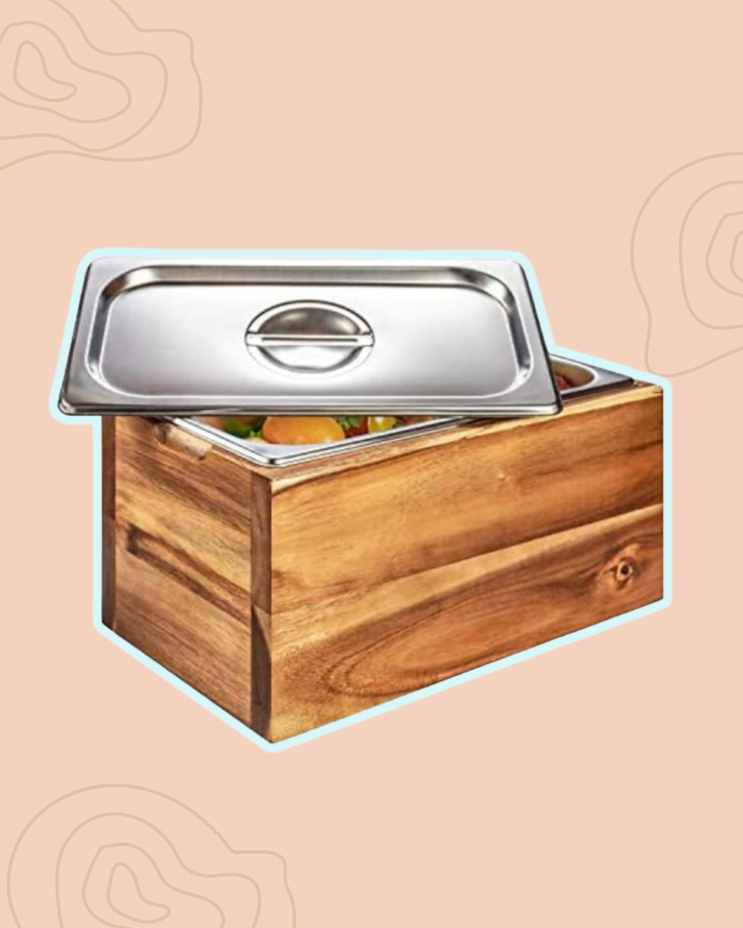 BelleMark Countertop Compost Bin