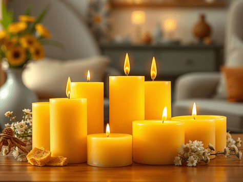 The Surprising Health Benefits of Beeswax Candles