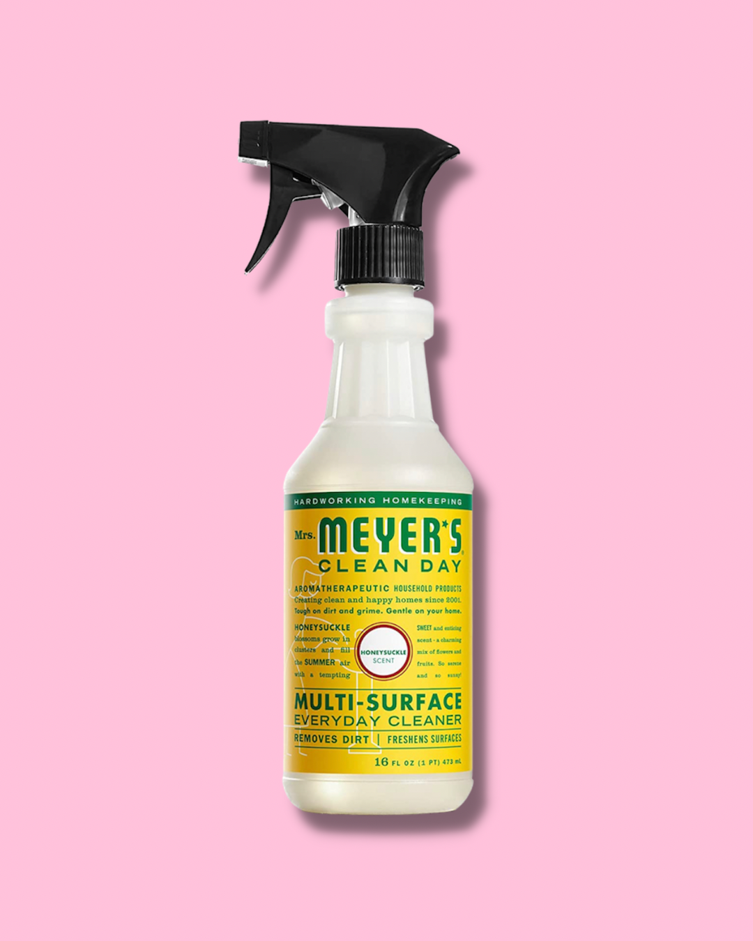 Mrs. Meyer’s Non-Toxic Cleaning Spray in Honeysuckle