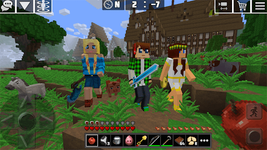 Planet of cubes: craft and mine. Alternative to Minecraft.