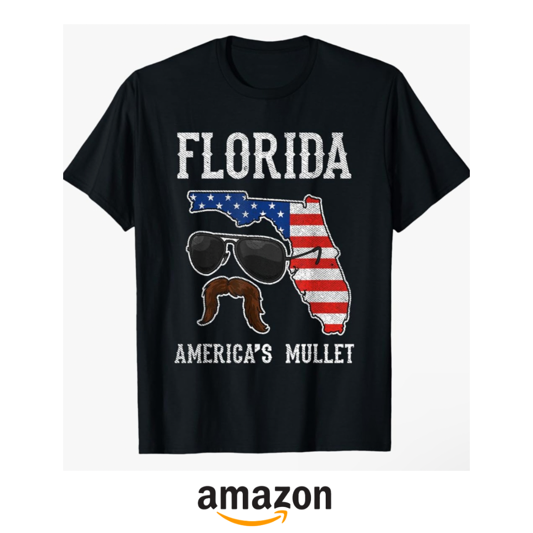 America’s Mullet Funny Florida T-Shirt