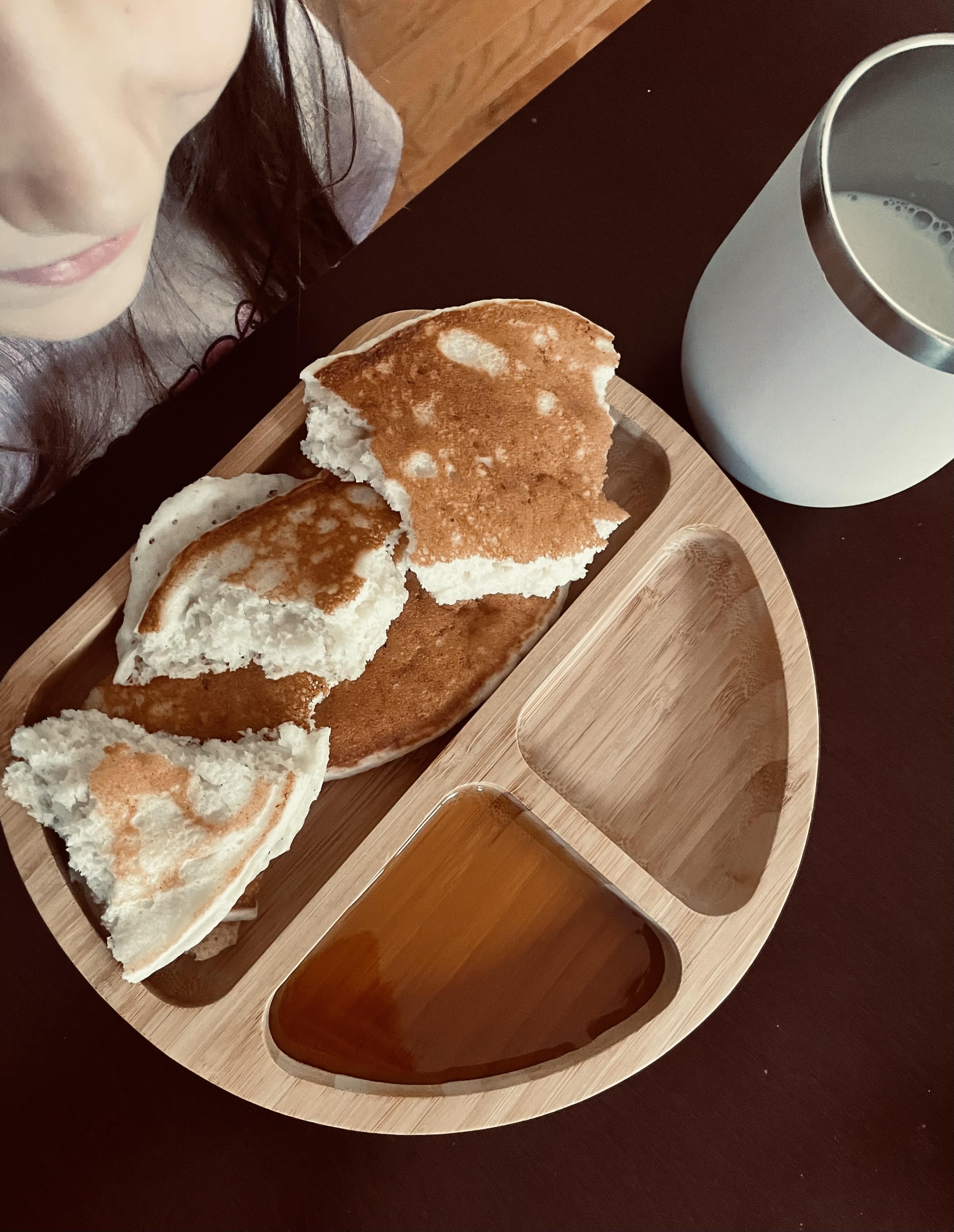 Abiiebaby bamboo octopod plate