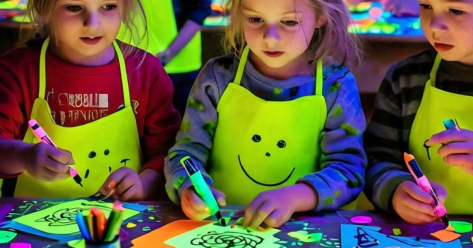Glow in the Dark Halloween Crafts: Kid-Friendly and Safe Ideas