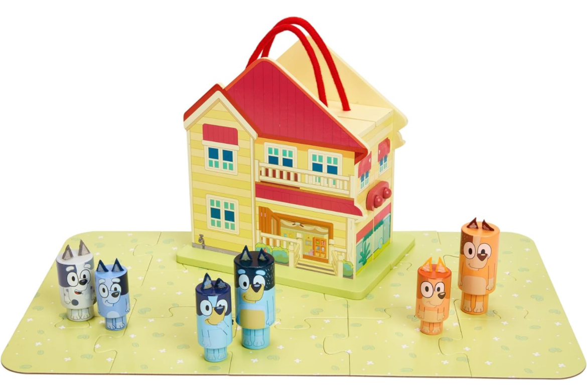 Bluey Wooden Carry-Along House