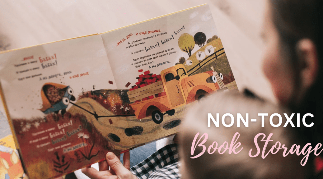 Nontoxic bookcases and shelves for toddlers