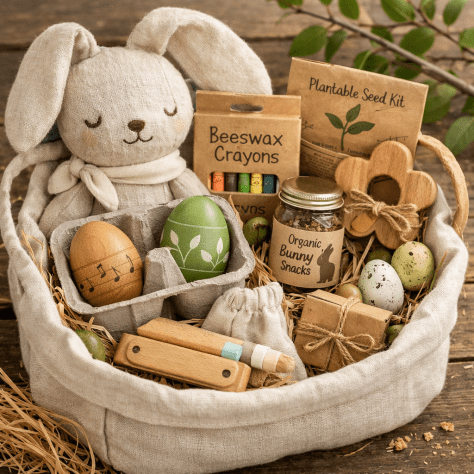 Sustainable and non-toxic easter basket fillers