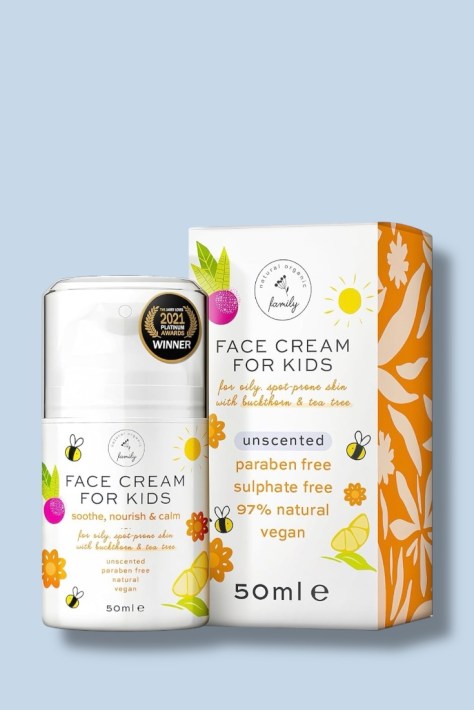 Natural Organic Family Face Cream