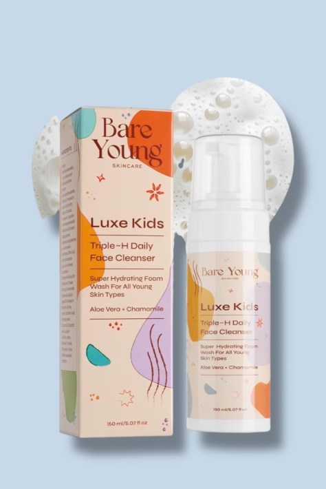 Bare Young Daily Facial Cleanser For Kids