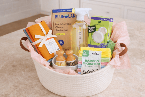 clean kitchen Mother’s Day gift basket