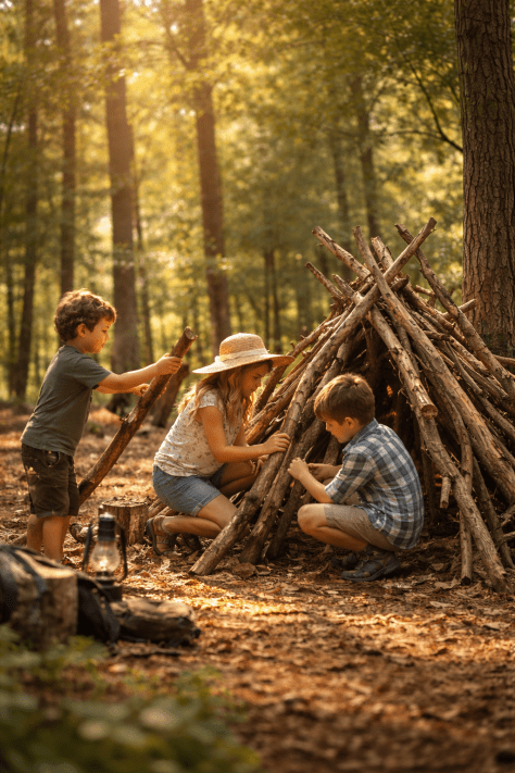 raising nature loving kids. 
