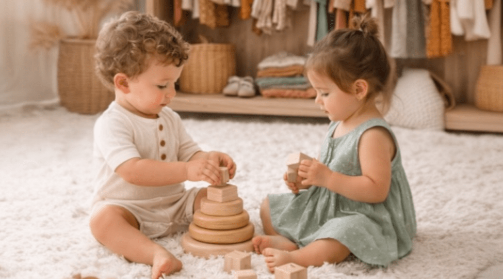 sustainable and organic kids clothing on amazon blog post cover